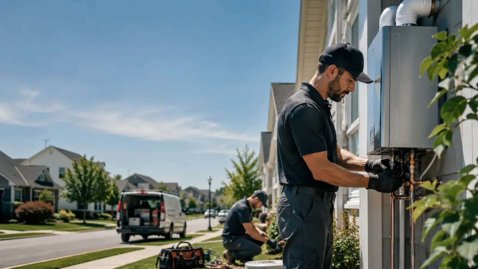 Tankless Water Heater Installation in Soldier, KS